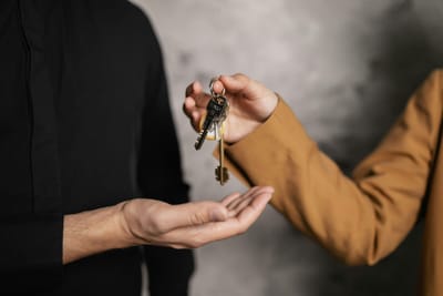 Handing Over House Keys